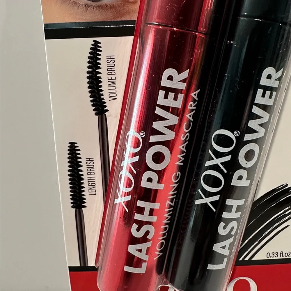 XOXO Limitless Length Lash Power 2 Piece Very Black Mascara.